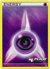 Psychic Energy 109/114 Crosshatch Holo Promo - 2011 Play! Pokemon